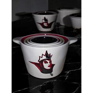 Rae Dunn Disney Villains Measuring Cups Ursula Maleficent Evil Queen NEW